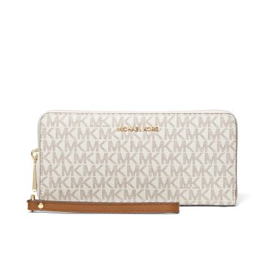 Michael Kors Jet Set Travel Signature Continental - Vanilla