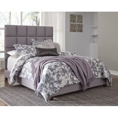 Gray Dolante Queen Upholstered Bed