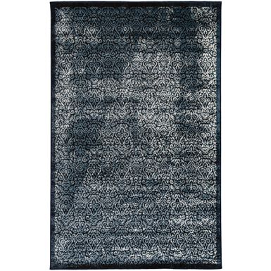 Vangie Navy And Beige 5X7.6 Area Rug