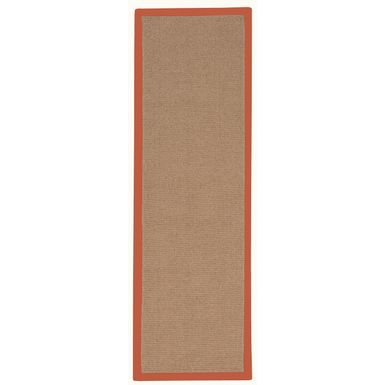 Abberly Cork And Burnt Orange 2.6X12 Area Rug