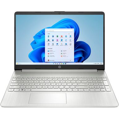 HP - 15.6 Touch-Screen Laptop - Intel Core i3 - 8GB Memory - 128GB SSD - Natural Silver