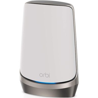 NETGEAR - Orbi 960 Series AXE11000 Quad-Band Mesh Wi-Fi 6E Satellite 1-pack Add On Only - White