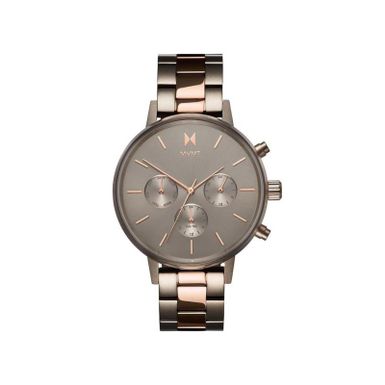 MVMT - Ladies Nova Orion Titanium & Rose Gold SS Chronograph Watch Titanium Dial