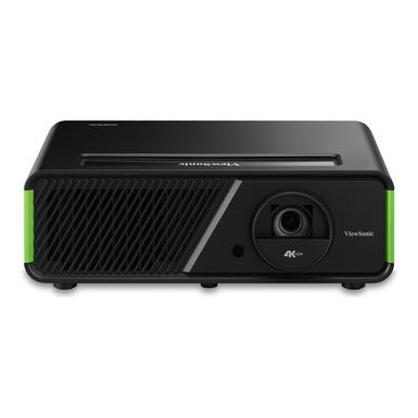 ViewSonic - X1-4KPRO 4K UHD Projector Designed for Xbox with Built-in Google TV and Netflix - Black