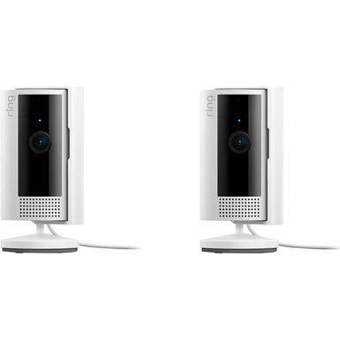 Ring - 2-Pack Indoor Plug-In 1080p Security Camera (2nd-Generation) with Privacy Cover - White