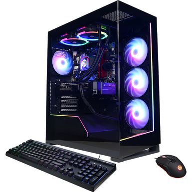 CyberPowerPC - Gamer Supreme Gaming Desktop - AMD Ryzen 7 8700G - 32GB Memory - NVIDIA GeForce RTX 4060 Ti 16GB - 2TB SSD - Black