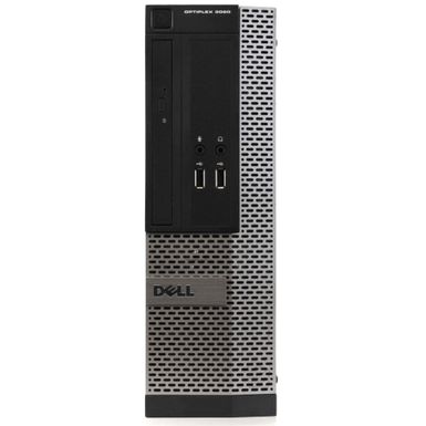 Dell Optiplex 3020 Desktop Computer, 3.2 GHz Intel i5 Quad Core, 8GB DDR3 RAM, 500GB HDD, Windows 10 Professional 64bit, New 24in LCD (Refurbished)