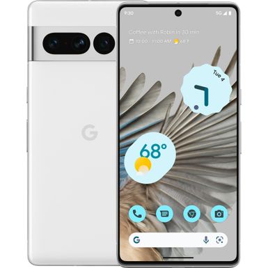 Google - Pixel 7 Pro 128GB (Unlocked) - Snow