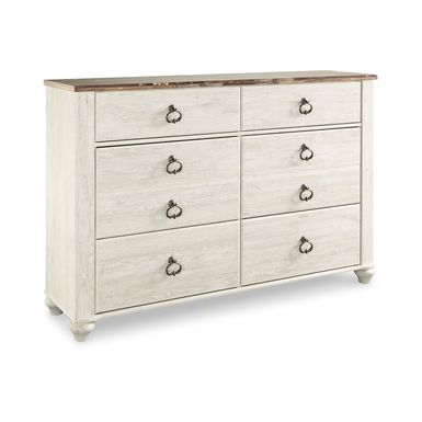 Willowton Six Drawer Dresser