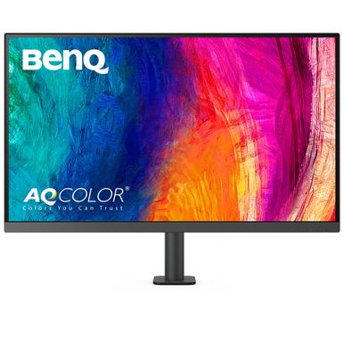 BenQ - AQCOLOR PD3205UA Designer 31.5 IPS LED 4K UHD Monitor with HDR10 and Ergo Stand (HDMI/DP/USB-C 90W/USB Type B) - Gray