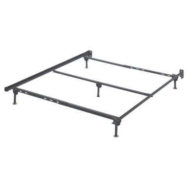 Metallic Frames and Rails Queen Bolt on Bed Frame