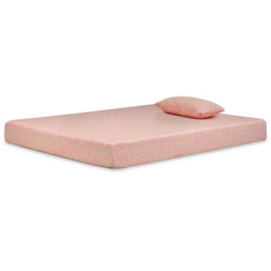 Pink iKidz Pink Full Mattress and Pillow 2/CN/ Bed-in-a-Box