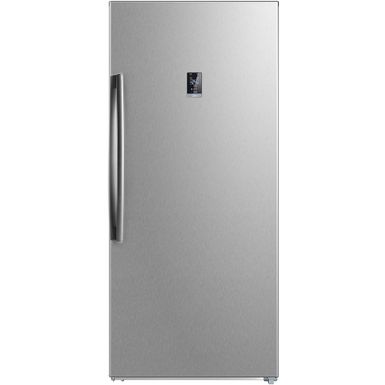 Midea - 21-Cu. Ft. Convertible Upright Freezer in Stainless Steel