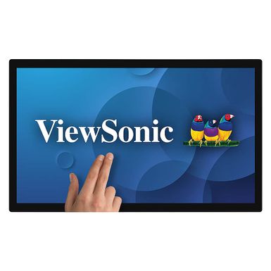 ViewSonic - TD3207 32" LCD FHD Touch-Screen Monitor (HDMI, DisplayPort) - Black