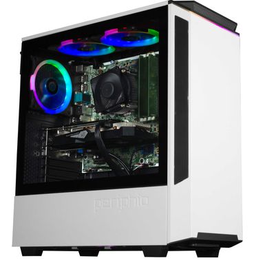 Periphio Ecto Prebuilt Gaming PC - Radeon RX 560 (4GB) Graphics, Intel Core i5-6500 (3.6GHz Turbo), 1TB Solid State SSD, 16GB DDR4 RAM, Windows 10, WiFi + BT (Refurbished)