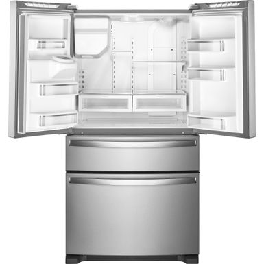 Whirlpool - 24.5 Cu. Ft. 4-Door French Door Refrigerator - Stainless Steel