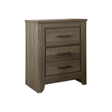 Zelen  Two Drawer Night Stand