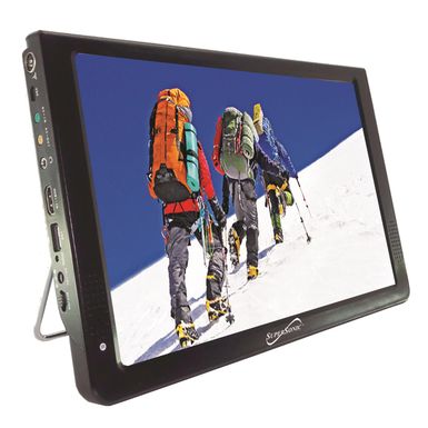 Supersonic - 12" Portable LED TV w/ USB/SD Inputs