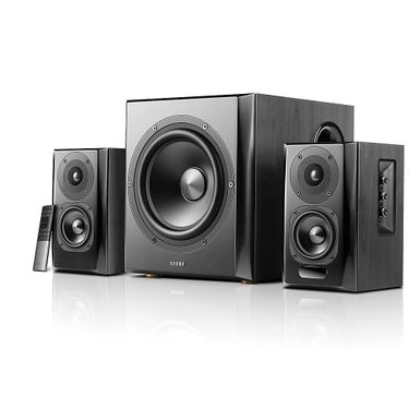 Edifier - S351DB 2.1 Bluetooth Multimedia Speaker System (3-Piece) - Black