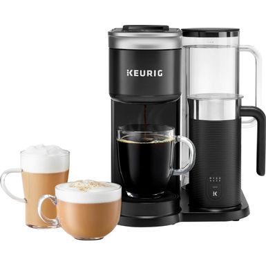 Keurig - K-Cafe SMART Single-Serve Coffee Maker and Latte Machine with WiFi Compatibility - Black