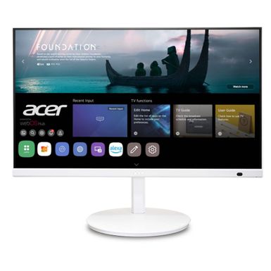 Acer - CS242Y wemiiirx 23.8" IPS LED FHD(1920 x 1080) 60Hz Monitor(HDMI) - White