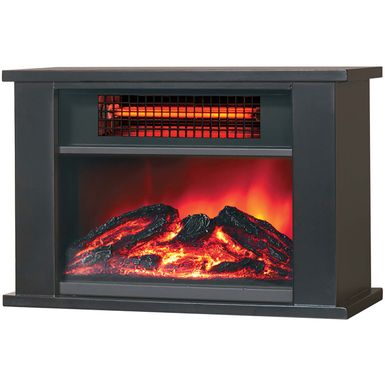 LifeSmart 1000W Tabletop Infrared Fireplace Space Heater