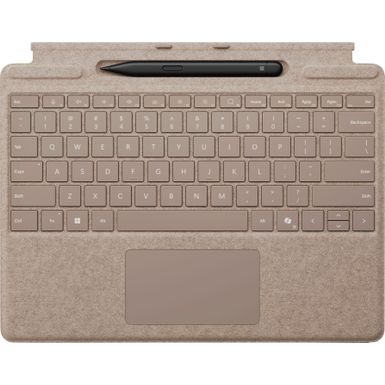 Microsoft - Surface Slim Pen (2nd Edition) and Pro Keyboard for Pro (11th Edition) Pro 9 and Pro 8 - Dune