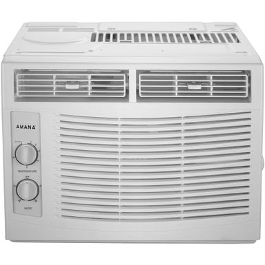 Amana - 5,000 BTU 115V Window-Mounted Air Conditioner with Mechanical Controls