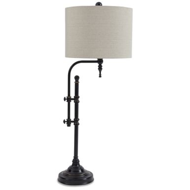 Black Anemoon Metal Table Lamp (1/CN)