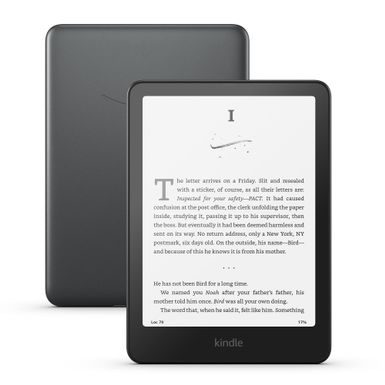 Amazon - Kindle Paperwhite Signature Edition (32 GB) Our fastest Kindle with wireless charging and weeks of battery life - 2024 - Metallic Black