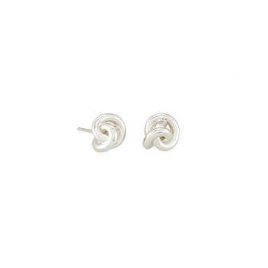 Kendra Scott Presleigh Bright Silver Stud Earring (Bright Silver)