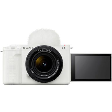 Sony - Alpha ZV-E1 Full-frame Vlog Mirrorless Lens Camera Kit with 28-60mm Lens - White