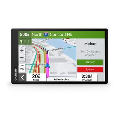 Garmin - DriveSmart 76 7" GPS with Built-In** Bluetooth, Map Updates and Traffic Updates - Black