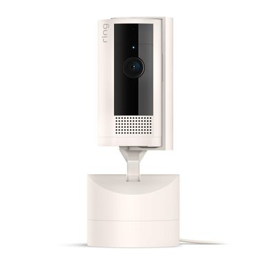 Ring - Pan-Tilt Indoor Security Cam with 360° Horizontal Pan Coverage, Live View & Two-Way Talk, and HD Video - Starlight