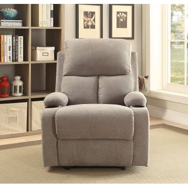 ACME Rosia Motion Recliner, Gray Velvet