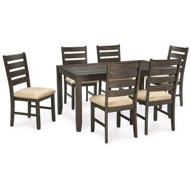 Rokane Dining Room Table Set (7/CN)