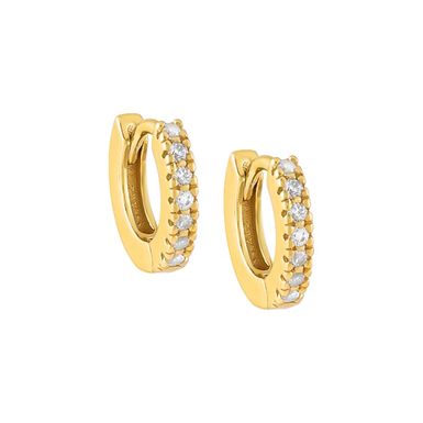 CZ Mini Huggie Earring