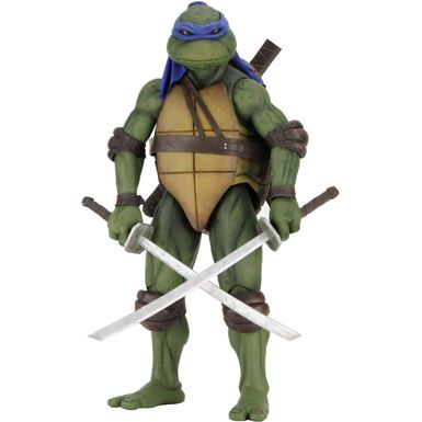 NECA - Teenage Mutant Ninja Turtles 1/4 Scale Action Figure - Leonardo (1990 Movie)