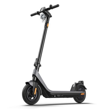 NIU - KQi2 Pro Foldable Electric Kick Scooter w/ 25 mi Max Operating Range & 17.4 mph Max Speed - Grey