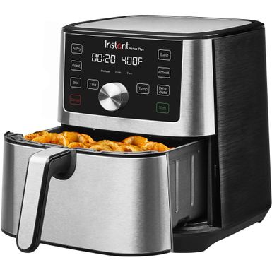 Instant Pot - 6 Quart Vortex Plus 6-in-1 Air Fryer - Stainless Steel