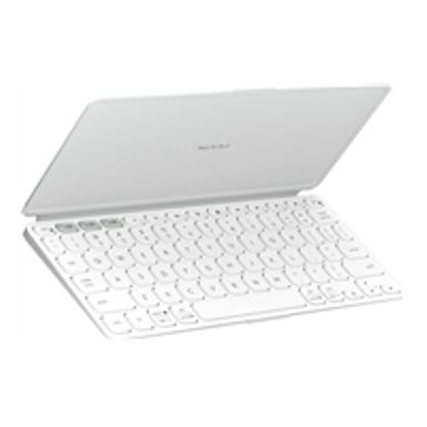 Logitech - Keys-To-Go 2 Slim Portable Bluetooth Keyboard for Tablet With Built-in Cover - Pale Gray