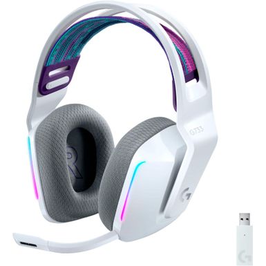 Logitech - G733 LIGHTSPEED Wireless Gaming Headset for PS4 PC - White