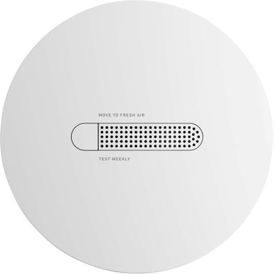 SimpliSafe - Smoke & Carbon Monoxide Detector - White