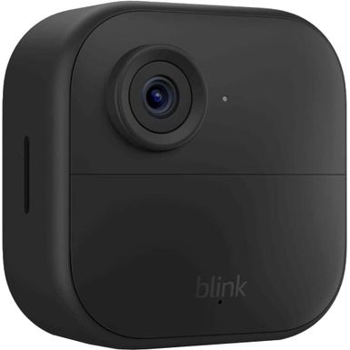 Blink - Outdoor 4 1-Camera Wireless 1080p Security System with Up to Two-year Battery Life - Black