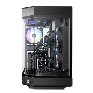 iBUYPOWER - Y60 Gaming Desktop PC - AMD Ryzen 9 7900X - GeForce RTX 4070Ti Super 16GB - 32GB DDR5 RAM - 2TB NVMe - Black