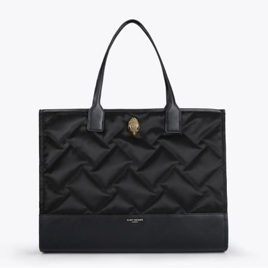 Kurt Geiger Recycled Square Shopper - Black