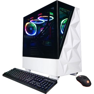 CyberPowerPC - Gamer Supreme Gaming Desktop - Intel Core i7-14700KF - 32GB Memory - NVIDIA GeForce RTX 4070 Ti SUPER 16GB - 2TB SSD - White