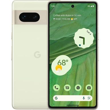 Google - Pixel 7 128GB (Unlocked) - Lemongrass