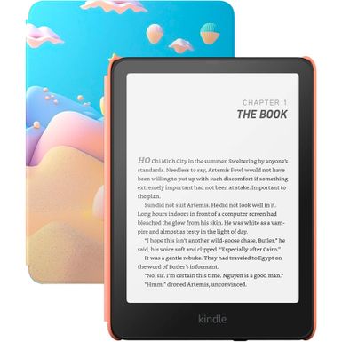 Amazon - Kindle Paperwhite Kids (16 GB) larger 7 glare-free display Kids read an average of 1+ hour per day with Kindle - 2024 - Starfish