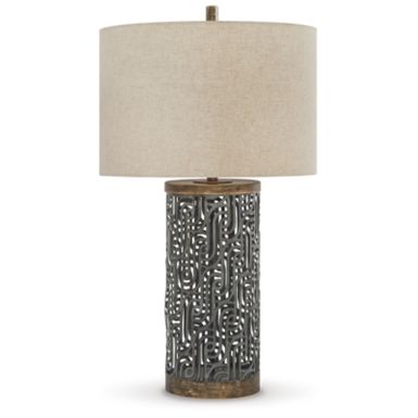 Gray/Gold Finish Dayo Metal Table Lamp (1/CN)